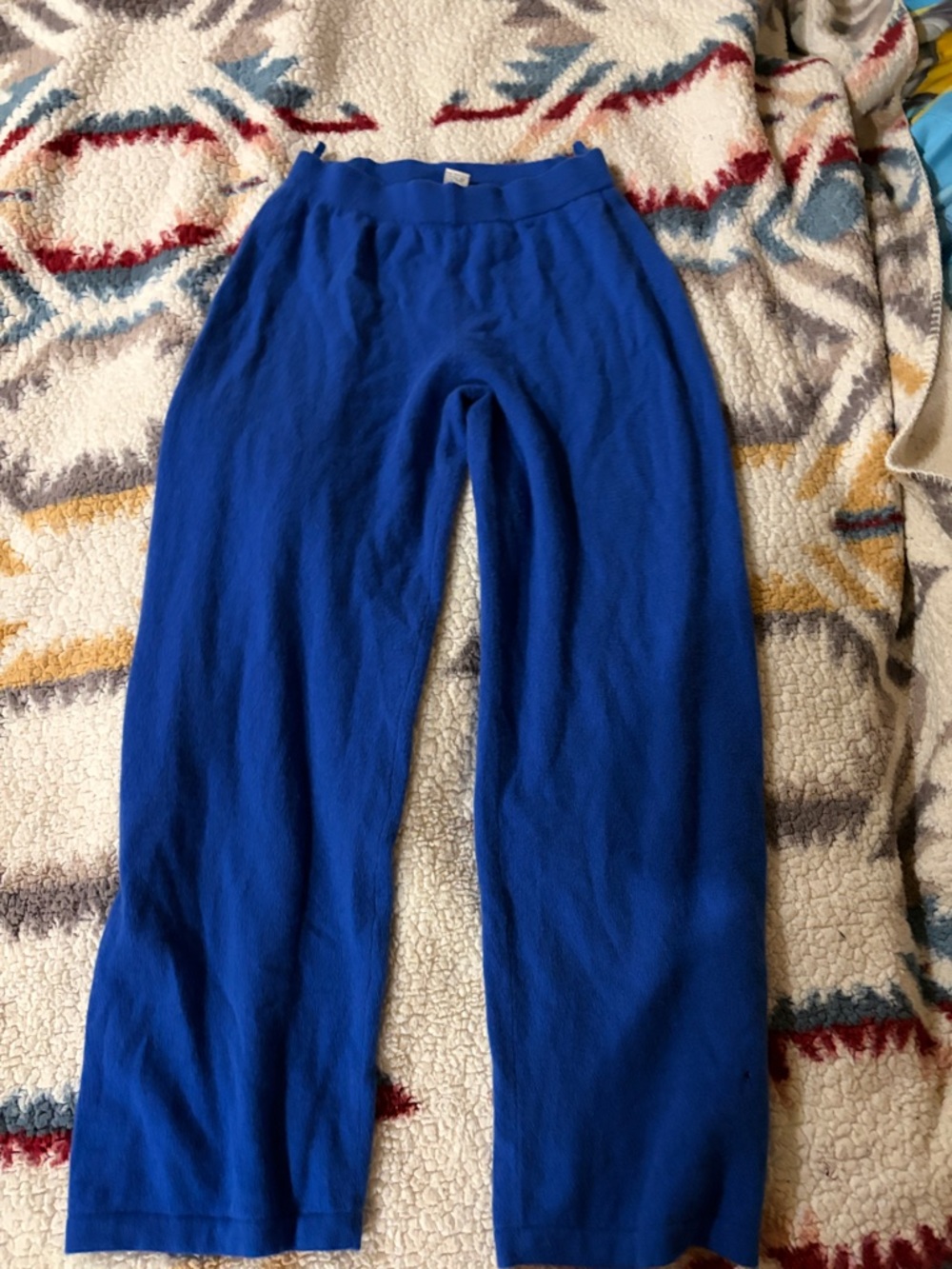 Neiman Marcus Bright Blue Cashmere pant